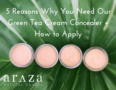 5 Reasons Why You Need Our Green Tea Cream Concealer + How to Apply