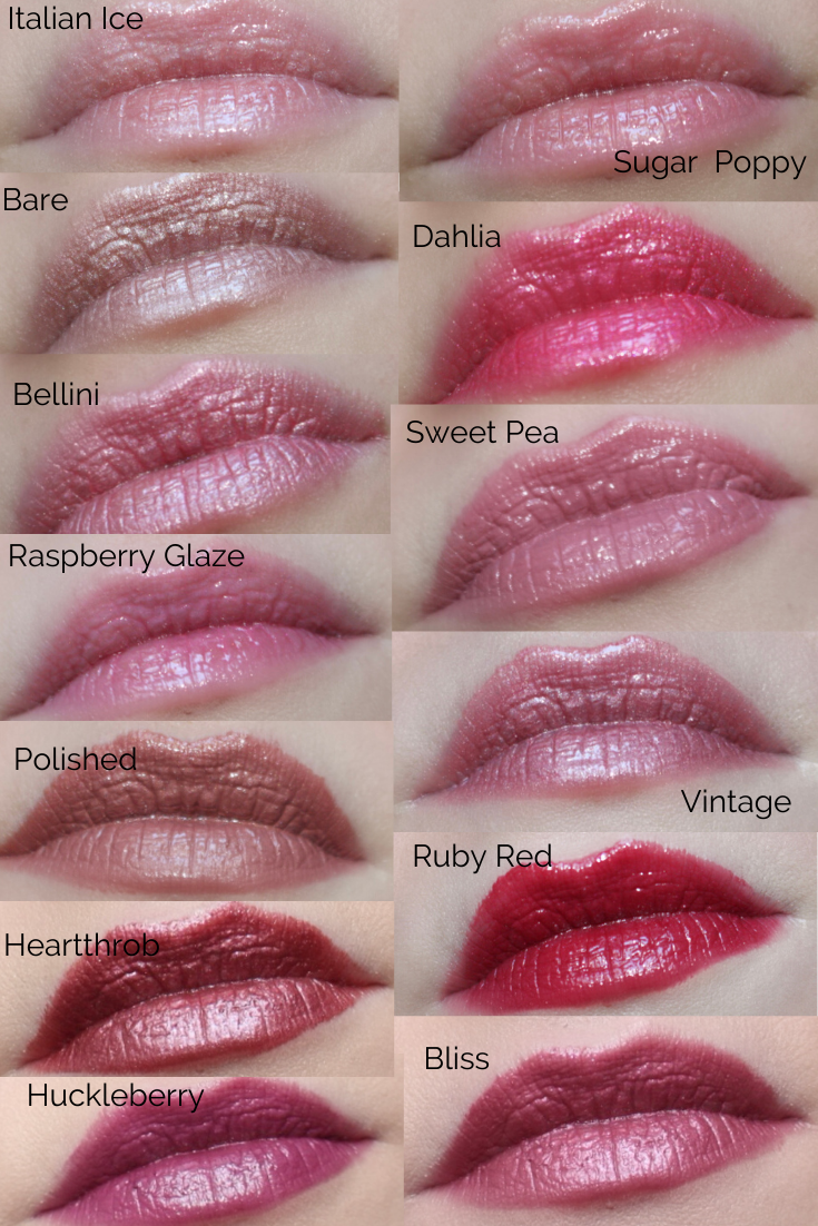 chanel lip gloss colors